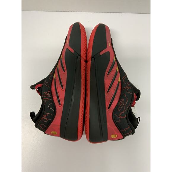 Adidas BAPE x Dame 9 Black Scarlet IH0786 Size 7 Red Black Basketball Sneakers main image 9